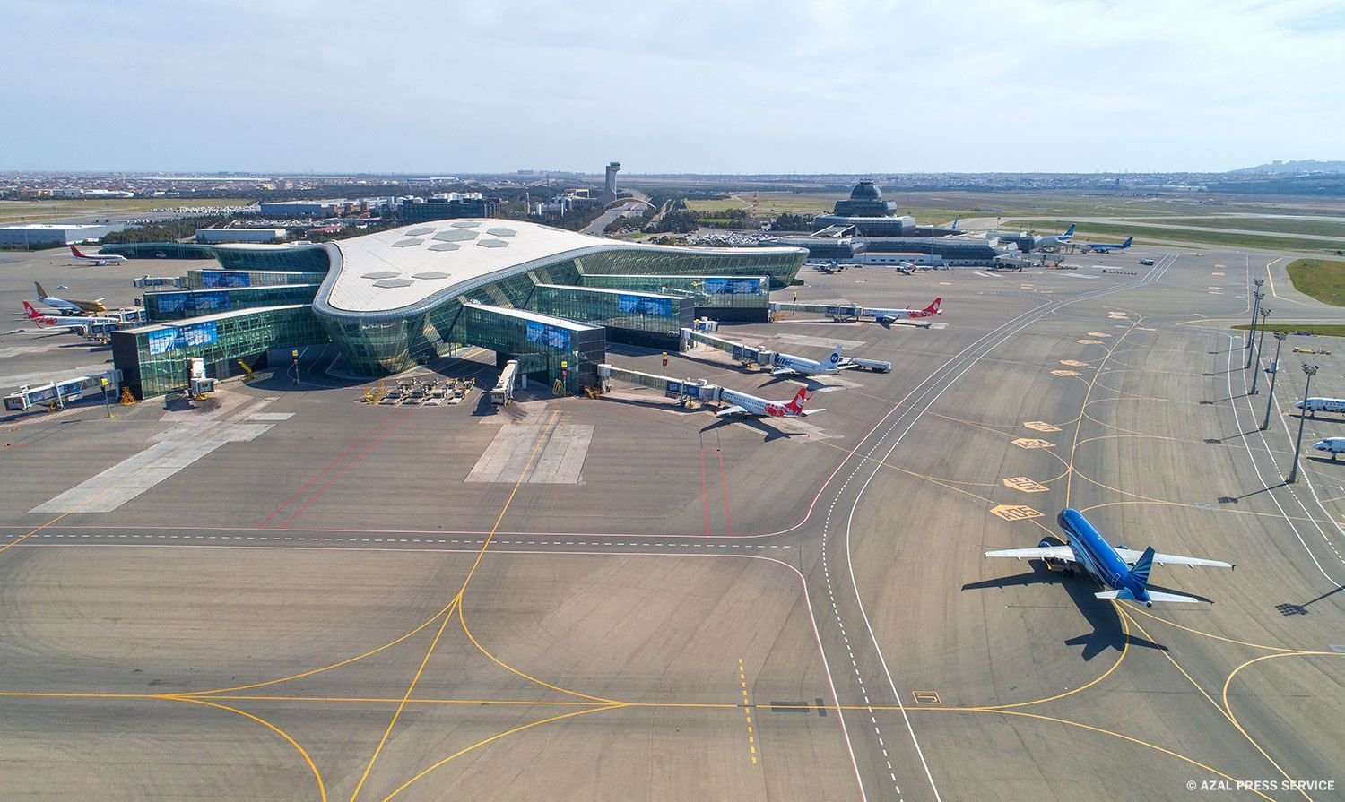 Azerbaijan Airlines PHF Terminal