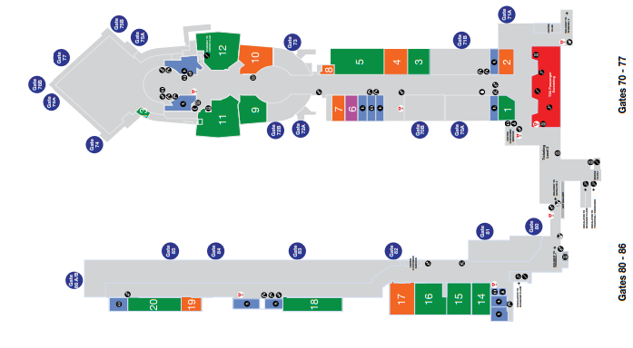 LAX Terminal 6, Terminal 6 LAX, LAX Terminal 6 map, LAX Terminal 6 arrivals, LAX Terminal 6 departures