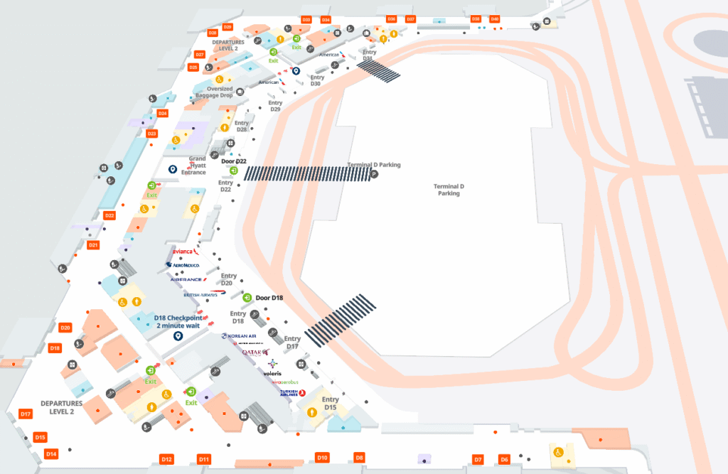 DFW Terminal D, DFW Terminal D map, DFW Terminal D food, DFW airport Terminal D, DFW Terminal D restaurants, Terminal D DFW airport