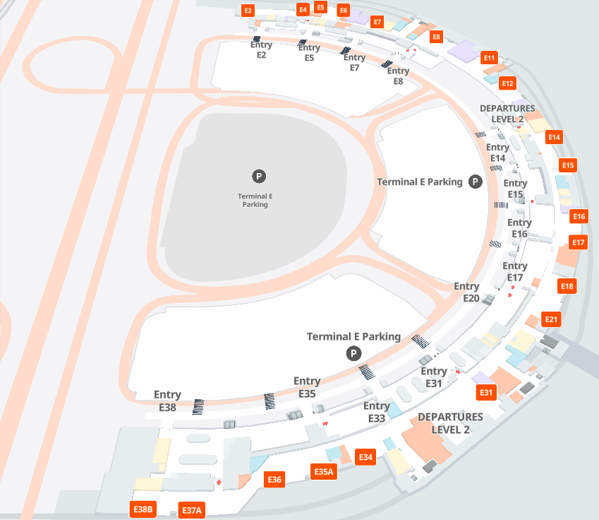 DFW Terminal E, DFW Terminal E map, DFW Terminal E food, DFW airport Terminal E, DFW Terminal E restaurants, Terminal E DFW airport