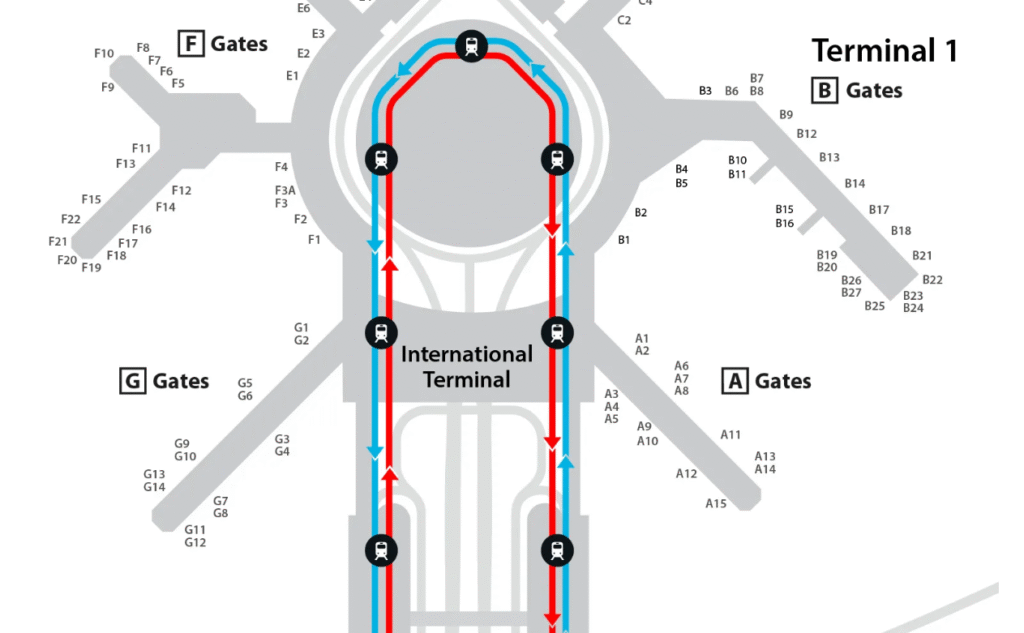 SFO Terminal 1, SFO Terminal 1 food, Terminal 1 SFO, SFO Terminal 1 map, SFO airport Terminal 1, SFO international Terminal 1, SFO Terminal 1 lounges, SFO Terminal 1 restaurants