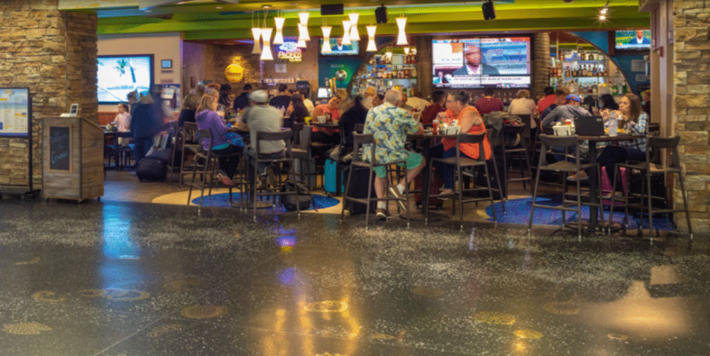 MIA Terminal D, MIA Terminal D food, MIA Terminal D restaurants, MIA airport Terminal D food, MIA Terminal D map, MIA airport map Terminal D, Terminal D MIA