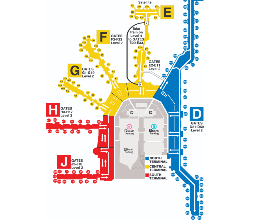 MIA Terminal D, MIA Terminal D food, MIA Terminal D restaurants, MIA airport Terminal D food, MIA Terminal D map, MIA airport map Terminal D, Terminal D MIA